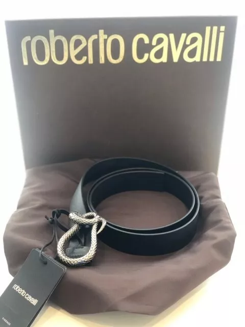 ROBERTO CAVALLI MEN'S snake Leather Belt $625.00 - PicClick