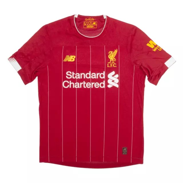 NEU BALANCE 2019-20 Liverpool Home Kit Herren Fußball Shirt Trikot rot S