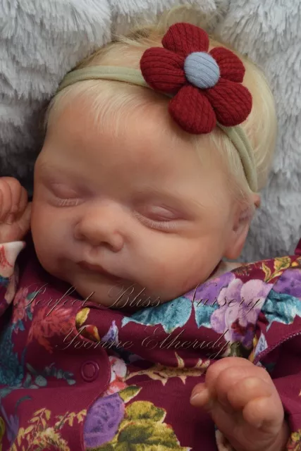 *Pbn* Yvonne Etheridge Reborn Baby Girl Doll Sculpt Lucas By Cassie Brace 0224 3