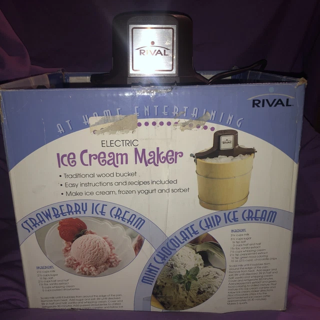 Rival Ice Cream Maker 8550 FOR SALE PicClick