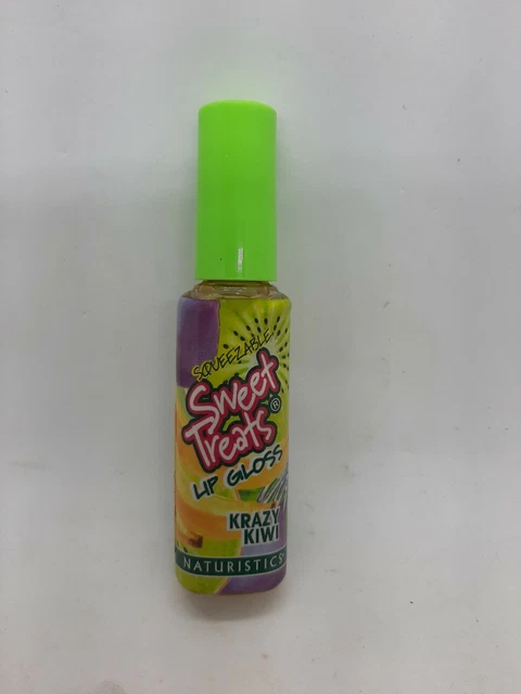 New Naturistics Sweet Treats Lip Gloss Squeezable Krazy Kiwi