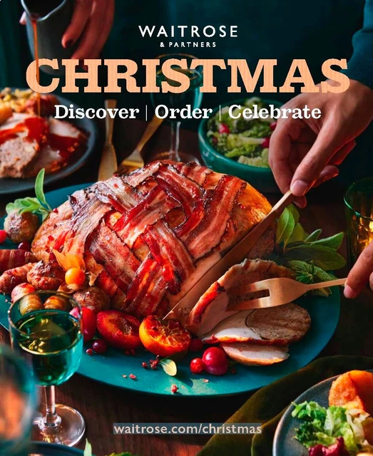 WAITROSE CHRISTMAS FOOD to order Magazine 2024 £4.99 PicClick UK