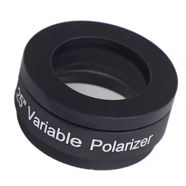 1.25in Telescope Polarizing Filter Variable Linear Double Optical Glass Tele DE