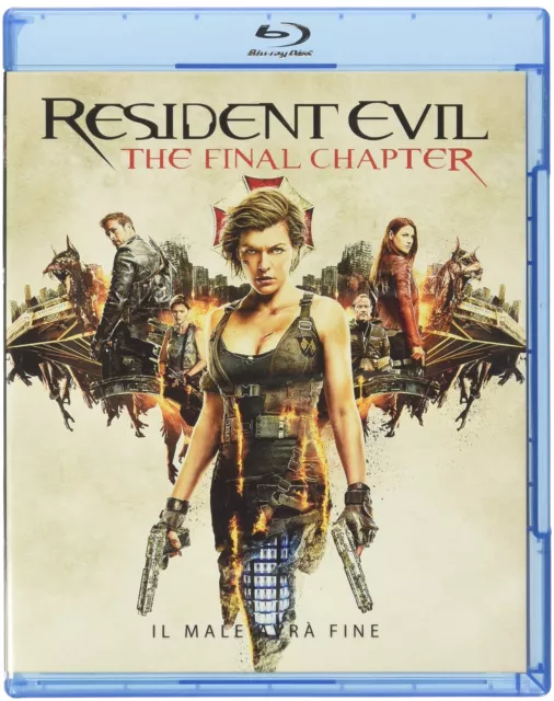 Resident Evil: the Final Chapter (Blu-ray) Jovovich Larter Roberts Rose Macken