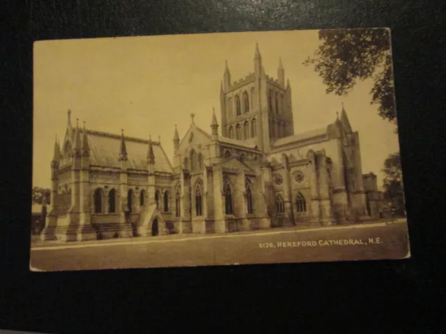 Postcard of Hereford Cathedral, NE 5126 (unposted Photochrom Co Ltd)