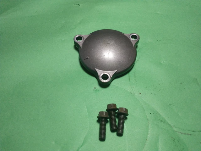 03-08 Suzuki LTZ400 Z400 Oil Filter Crank Case Cover Cap w/ Spring O-Ring