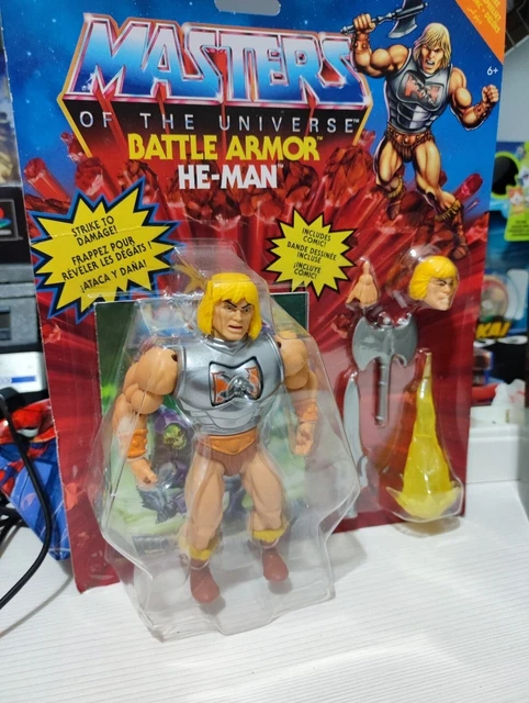 Masters Of The Universe Origins X ThunderCats - Skell-Ra, Action Figure Snodabile Anni 80 Con Spada Mantello Armatura E Teste Intercambiabili Giocattolo Per Bambini 6 Anni Jfx01 0 0