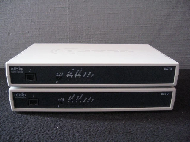 Commutateur Ethernet ALBIS ULAF+ / BSTU SHDSL Desktop 2-pair (2 X G.703) – Occasion