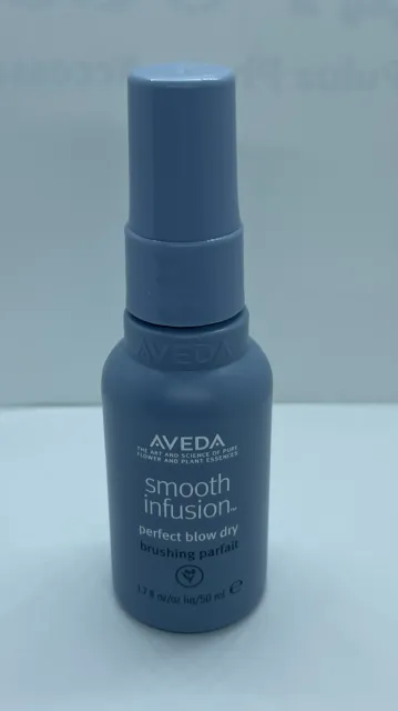 NEW Aveda Smooth Infusion Perfect Blow Dry Spray Travel Size 1.7 fl oz AUTHENTIC