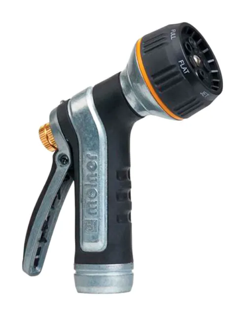 Melnor 7  Adjustable Multi-Pattern Metal Heavy-Duty Hose Nozzle