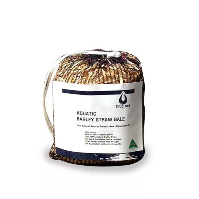 Barley Straw Bale 100g For the Prevention of New Algae Growth in Dams & Ponds