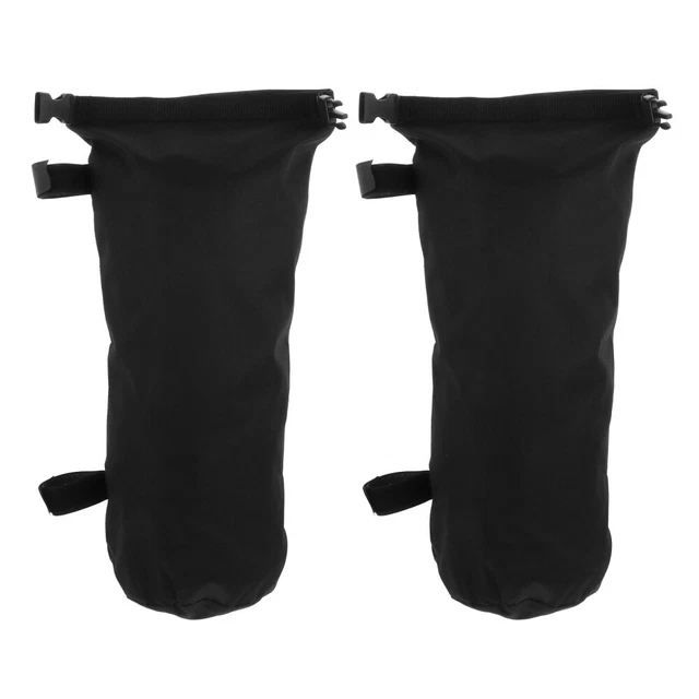 2 Pcs Chiffon Sac De Sable Fixe Poids D'ancrage Tente La Canopée