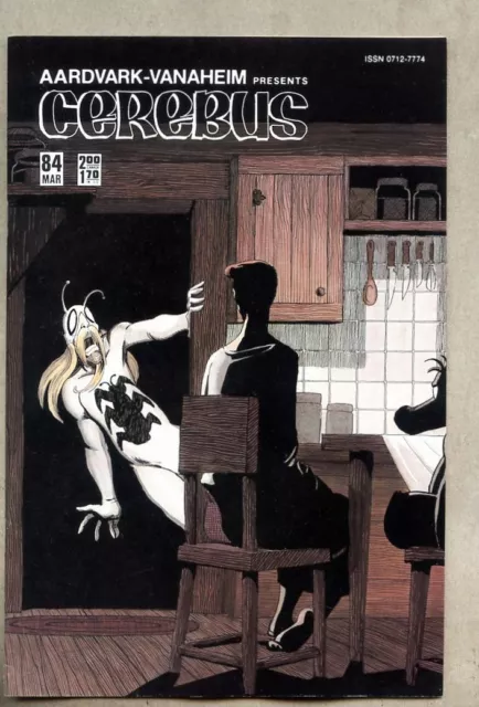 Cerebus The Aardvark #84-1986 vf/nm 9.0 Dave Sim Chariot of the Queen .. Lovers