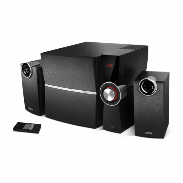 Edifier C2XD 2.1 Lautsprechersystem Soundsystem Subwoofer HiFi Aktiv Boxen PC