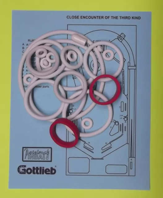 1978 Gottlieb Close Encounters Of The Third Kind Pinball Machine Maintenance Kit 2