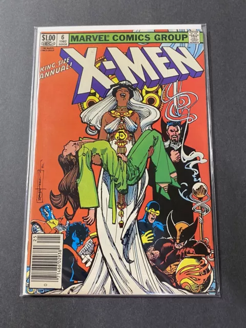 Marvel Comic Book Vol 1 The Uncanny X-Men Annual #6 Newsstand