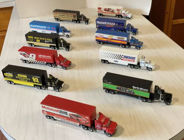 1992 Matchbox Super Star Transporter Haulers 1:87 Lot Of 11 Loose