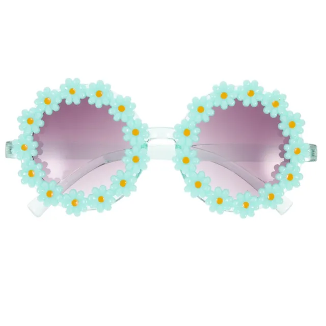 Occhiali da sole PC bambino floreale spiaggia fiore costume occhiali donna