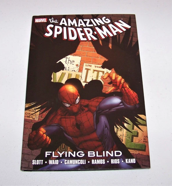Amazing Spider-Man Flying Blind Tpb Marvel Comics (2012) Black Cat Hcdj Book