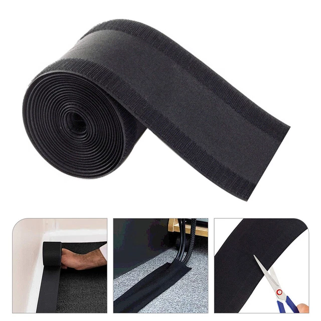 2 pcs organisateur de cordon cache-câble protecteur de fil protecteur de tapis