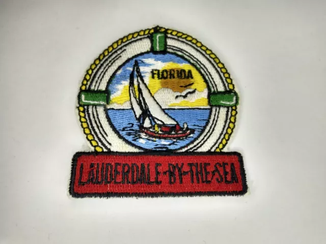 Lauderdale By The Sea Florida Patch - Fort - Sailboat - FL US USA United States