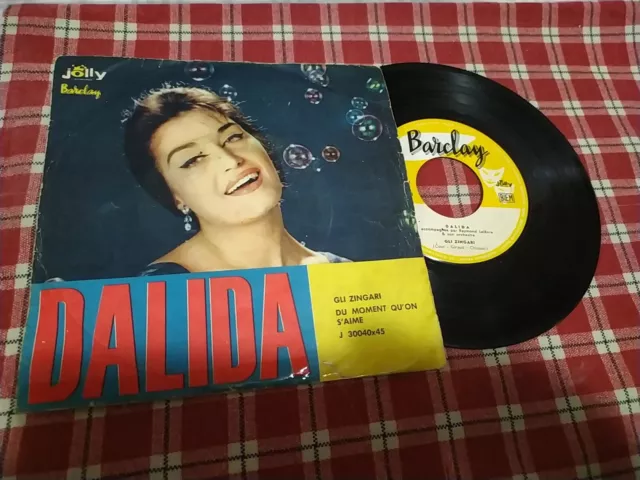 Dalida – Gli Zingari / Du Moment Qu'On S'Aime - 45:Giri 7" - 1959 - Italy