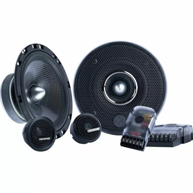 Memphis® 15-Mcx60C Mclass-Series 6-1/2" Car Audio Component Speakers System 6.5"