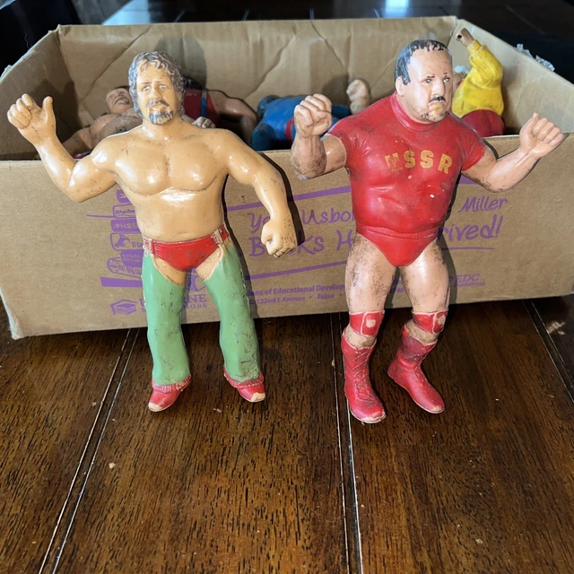 Vintage WWF LJN Nikolai Volkoff USSR Titan Sports Wrestling Figure