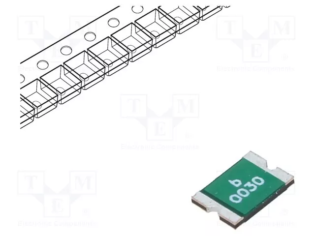 Sécurité: Ptc Polymère Geh : 1812 300mA Imax: 40A 0ZCG 0ZCG0030FF2C Smd-Polymer