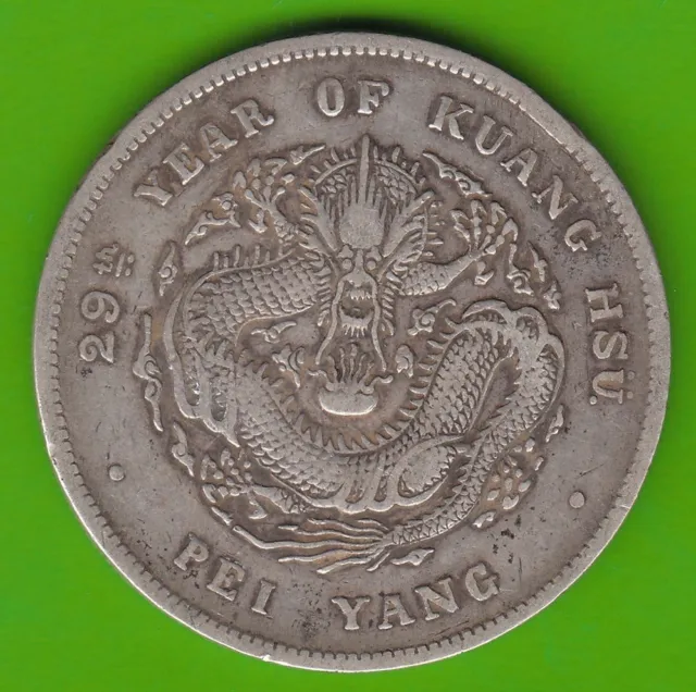 Münze Silber Dollar China Chihli Pei Yang Dollar 1903 sehr schön nswleipzig