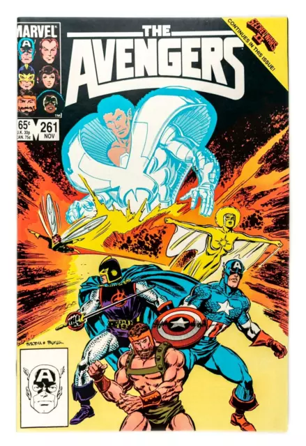 Avengers #261 (1985 Marvel) Secret Wars II, Beyonder & Firelord Appearance! NM-
