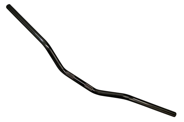 Moto Renforcé Guidon 22mm 7/8  Chrome Argent pour Motocross, Supermoto, Trail