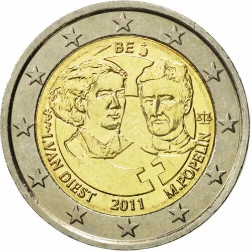 Belgio  2 Euro  2011  Giornata Della  Donna