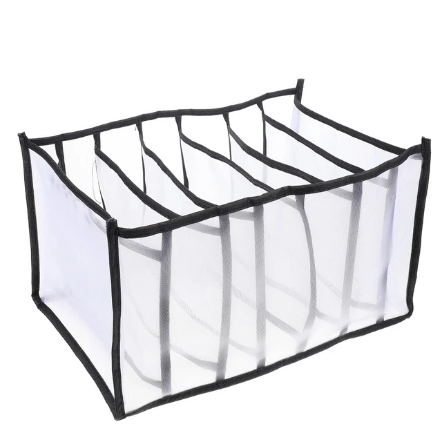 2 pz scatola armadio pantaloni organizer armadio organizzatore borsa divisore