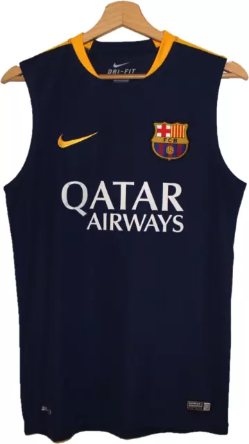 CHALECO BARCELONA FC Camiseta Talla S NIKE Camisa Camiseta Camiseta España ESPAÑA