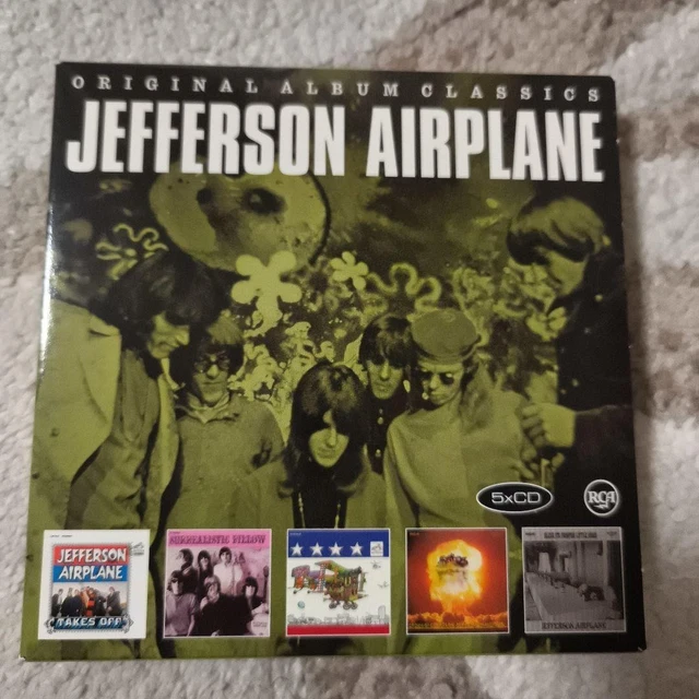 JEFFERSON AIRPLANE ORIGINAL Album Classics 5CD Set Near Mint Rock ...
