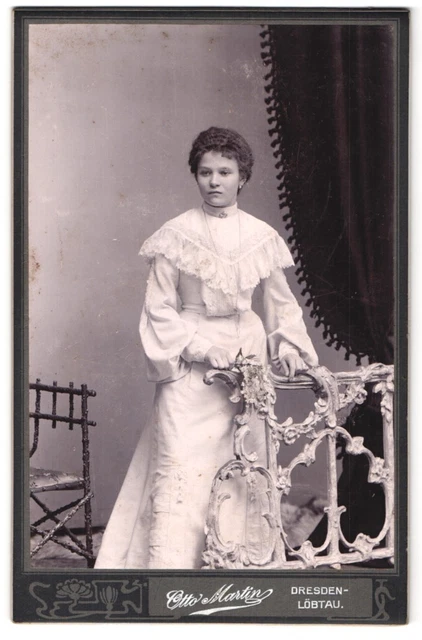 Fotografie Otto Martin, Dresden-Löbtau, Reisewitzerstrasse 18, Portrait junge D