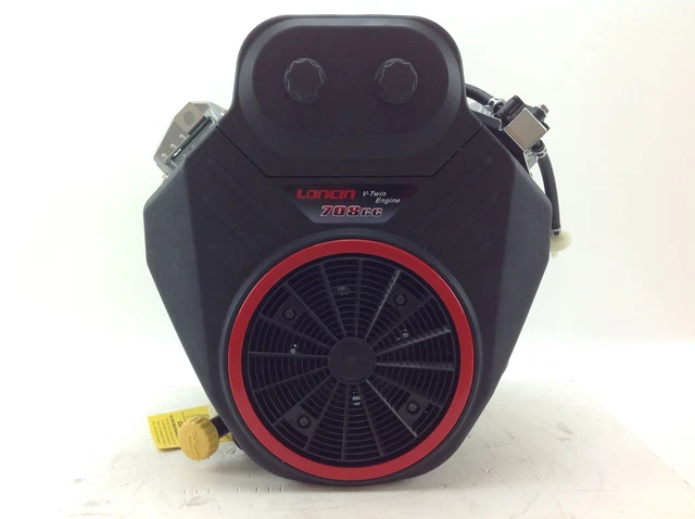 Moteur Loncin 196cc 5.4Hp - Arbre Vertical 25x80mm - Pour Tondeuse Ou Engin - Neuf Garanti