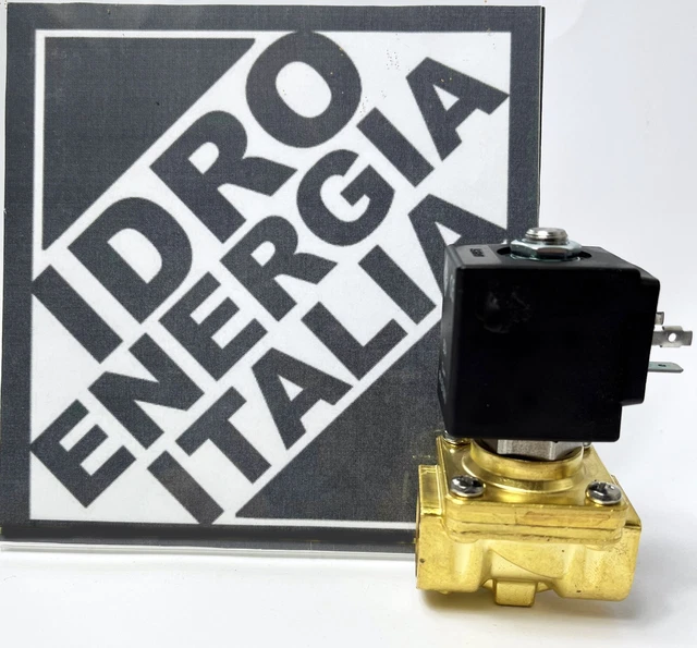 elettrovalvola acqua 1/2 normalmente chiusa 220v 21H8KB120 - idroenergiaitalia