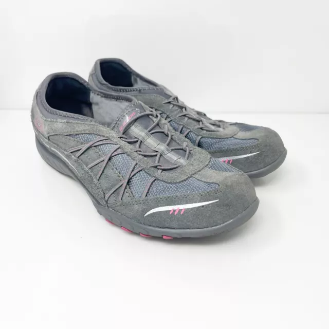 Skechers Womens Weekender 22456 Gray Casual Shoes Sneakers Size 8 2