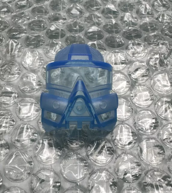 Trans clear Blue Kaukau Mask Bionicle