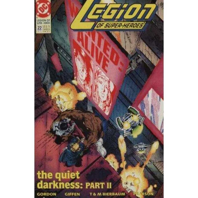 Legion of Super-Heroes (1989 series) #22 in Very Fine + condition. DC comics [q: