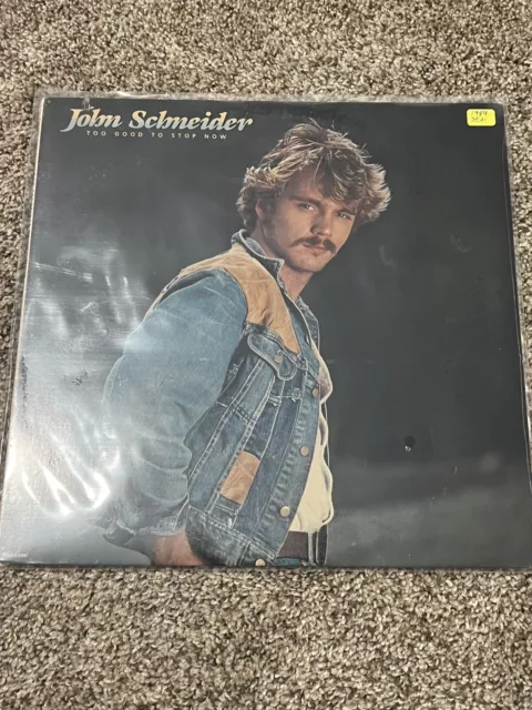 JOHN SCHNEIDER - Too Good To Stop Now - 1984 MCA SEALED LP Record