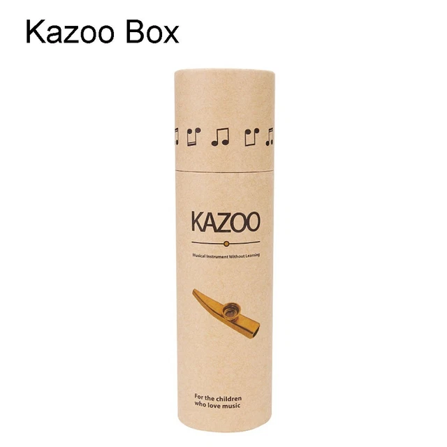 Sturdy Kazoo Holder Box for Secure Storage and Carrying (52 characters)