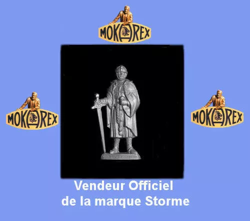 Mokarex - STORME - Feodal - Baudoin de Gand - 54 mm - Figurine Diorama
