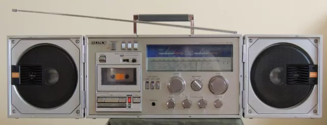 Boombox Sony CFS-88L. Stereo Radio Kassetten Recorder