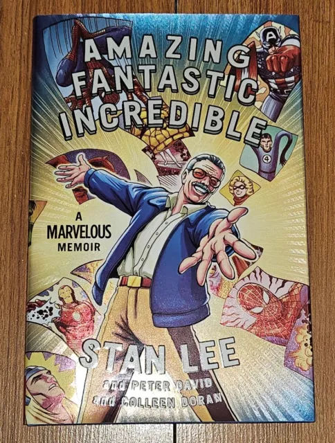 Amazing Fantastic Incredible: A Marvelous Memoir by Stan Lee HC - BRAND NEW!