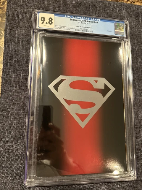Superman Annual #nn CGC 9.8 NYCC 2023 Logo FOIL Variant LTD 1200