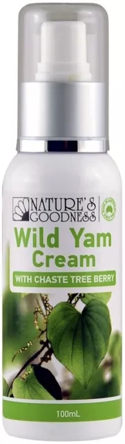 Wild Yam Cream with Chaste Tree Berry 100ml Nature's Goodness