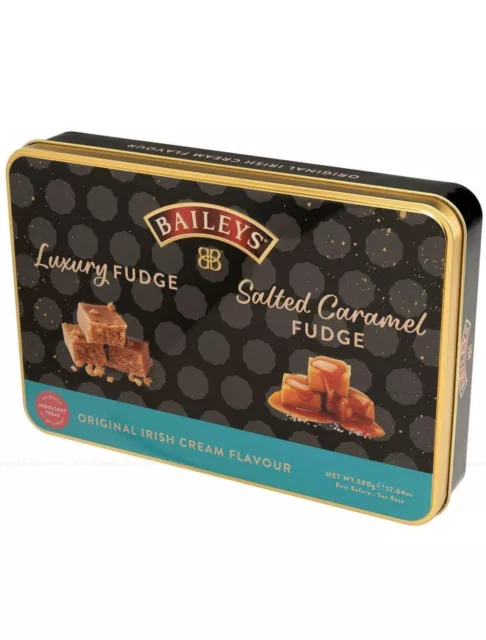 Gardiners of Scotland Baileys Luxury Fudge Tin 500g